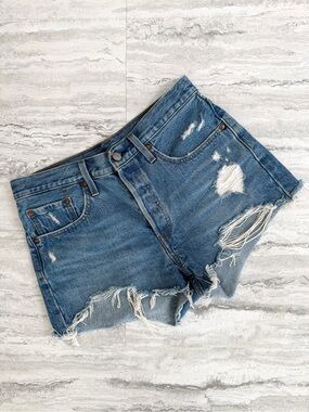 LEVI’S 501 Denim Cutoff Shorts